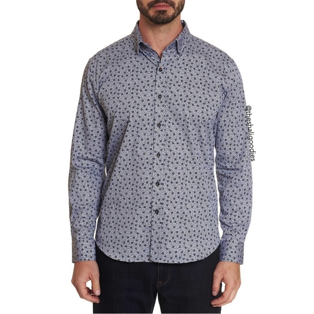 Robert Graham Estrada Tailored Fit Shirt Size 4XL